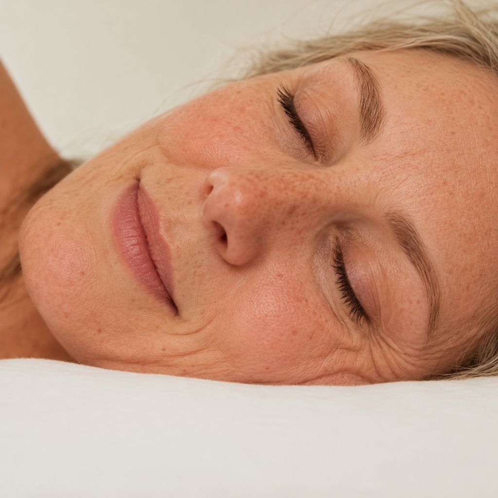 Billowy anti-wrinkle pillow for side sleepers