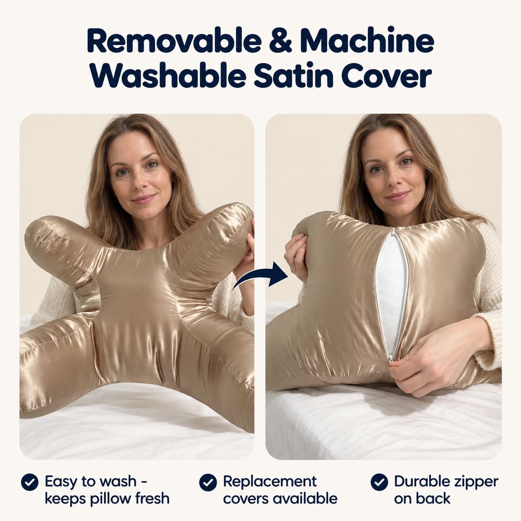 Billowy Anti-Wrinkle Pillow