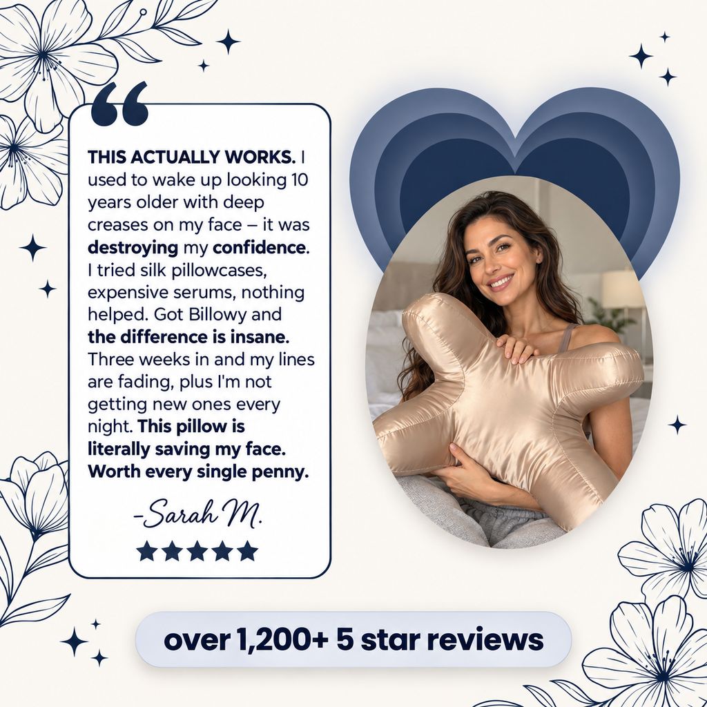 Billowy Anti-Wrinkle Pillow
