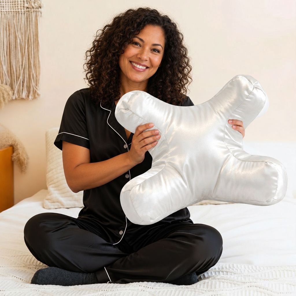 Billowy Anti-Wrinkle Pillow + Pillowcase
